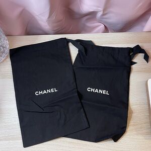 💯 Authentic Chanel shoe travel dust bag ** NEW**